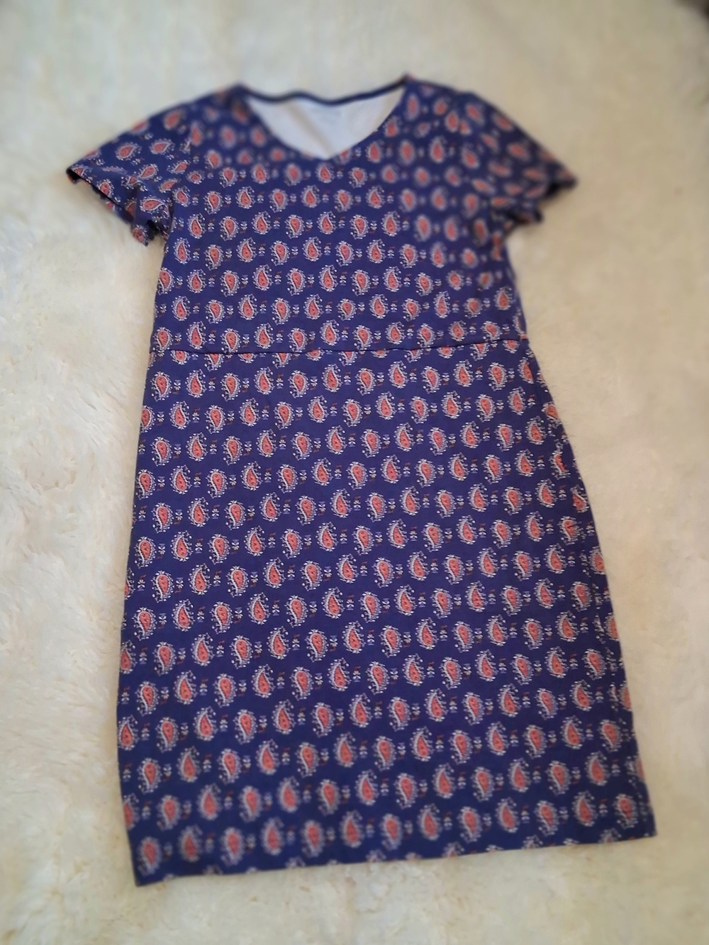 Duluth Trading, Blue Paisley S Pockets, Cotton, Comfy, Gardening